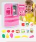 Preview: 360Home Kinderspielzeug Haushaltsgeräte rosa Kühlschrank Küche Spielzeug